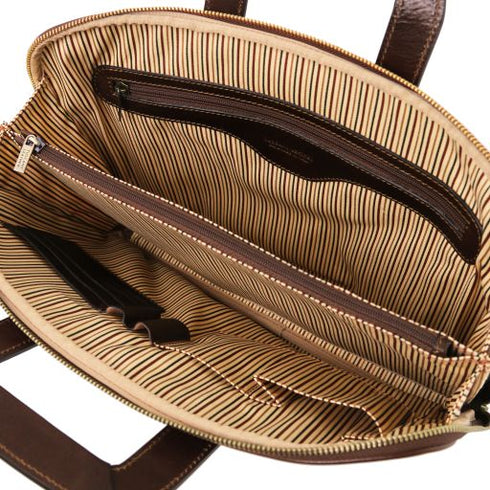 Caserta - Document Leather briefcase